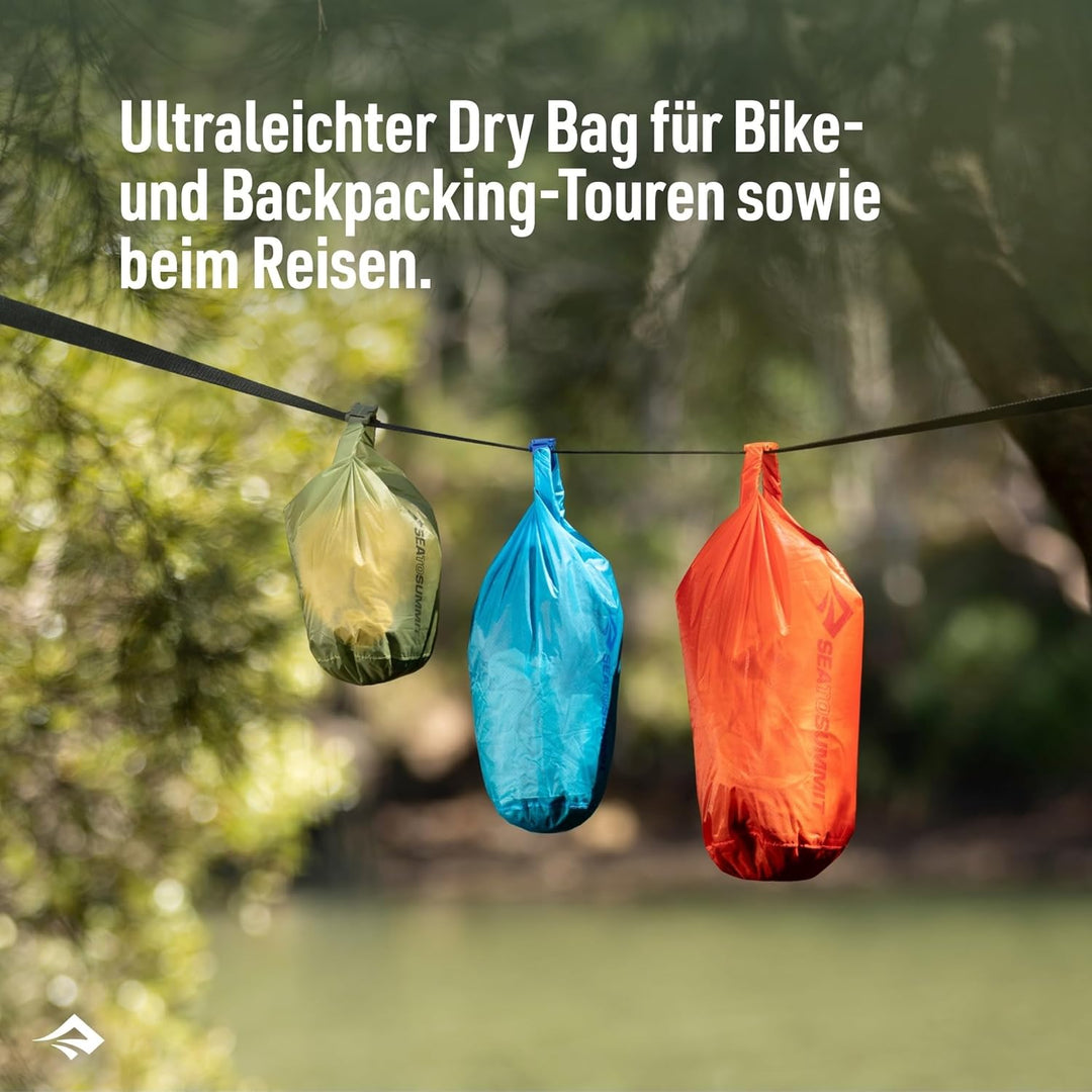Sea to Summit - Ultra-SIL Dry Bag S 5L - wasserdichte Aufbewahrung - Rollverschluss &amp; Patentierte Fi