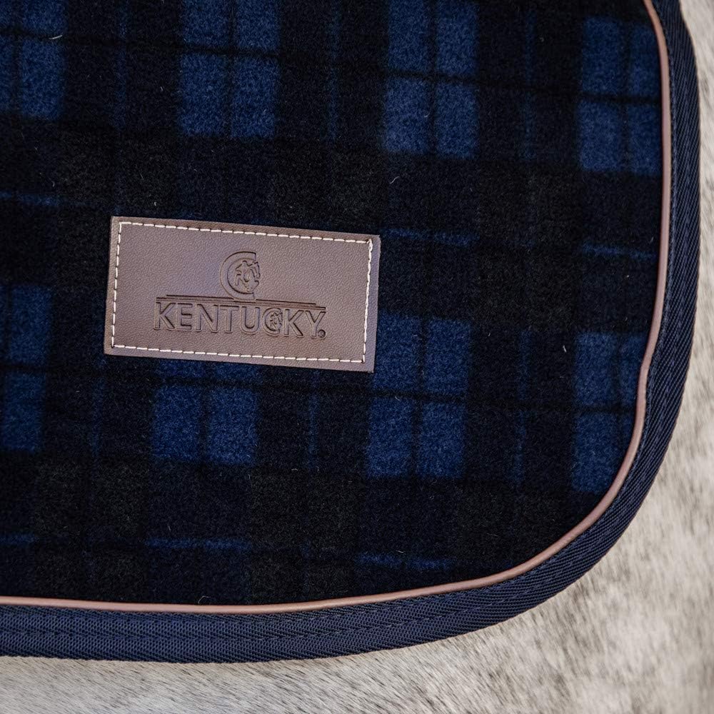 Kentucky Horsewear Heavy Fleece Ausreitdecke, Grösse:M, Farbe:Check Printing M check printing, M che