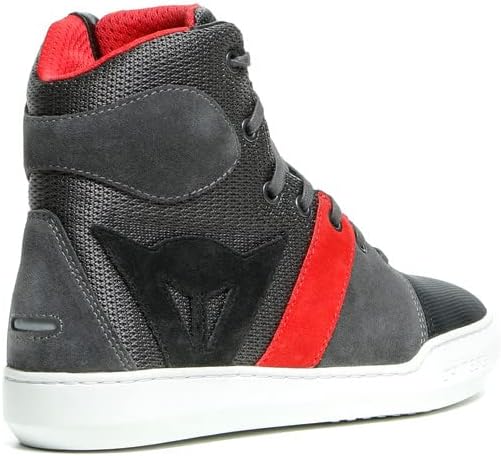 Dainese York D-WP Shoes, Motorradschuhe Wasserdicht Phantom Rot 36 EU, Phantom Rot 36 EU