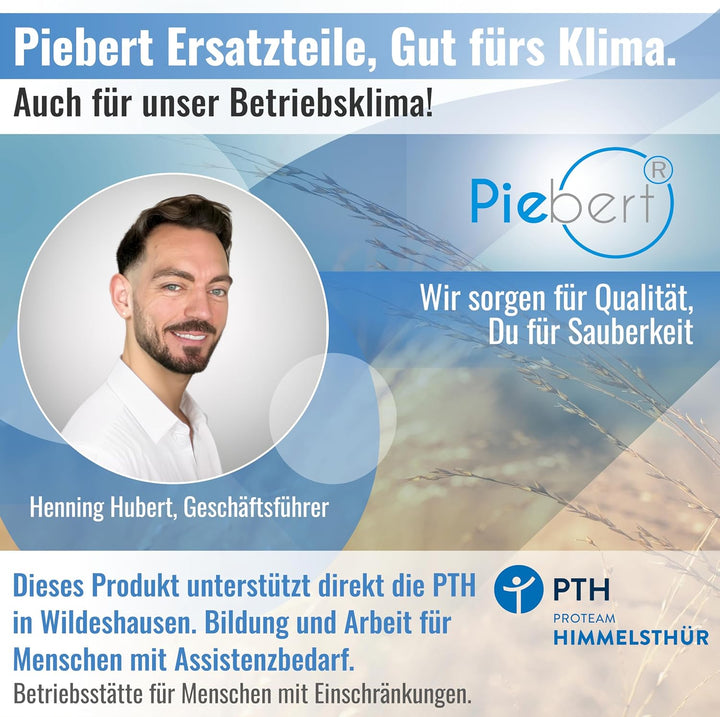 Piebert Care Pflegeset 200602 für Cecotec Cremmaet Compactccino – 3x Dichtungssatz, Spezialfett &amp; Re
