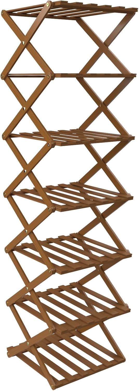Schuhschrank für den Aussenbereich, wasserdicht, Schuhregal, Holz, Schuhregal, hoch und schmal, für