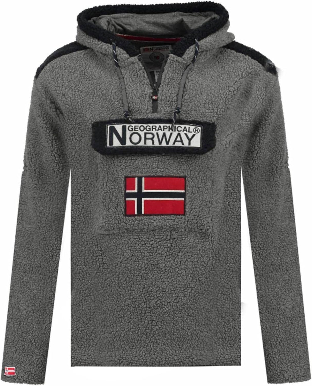 Geographical Norway Gymclass Sherpa M Sweatshirt Grau, Herde