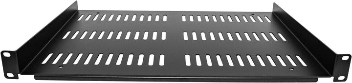 StarTech.com 1HE 19 Zoll Fachboden für netzwerk schrank - Freitragende perforierte Rack ablage für S