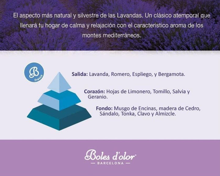 Duftöle Bruma Ambients 50 ml Boles d'olor LAVENDEL