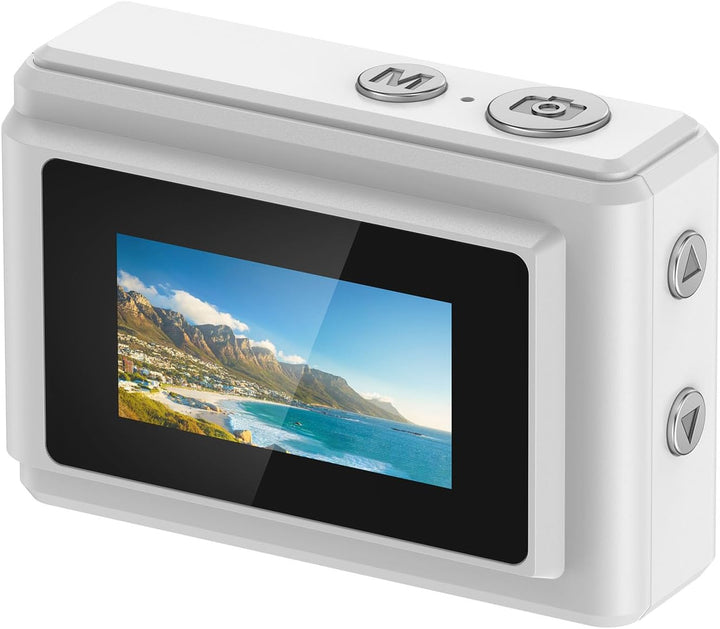 Annadue Keychain Digitalkamera 1080P 12 MP mit 0,96 Zoll Display, 6 Filtern, LED Licht, Tragbarer Re