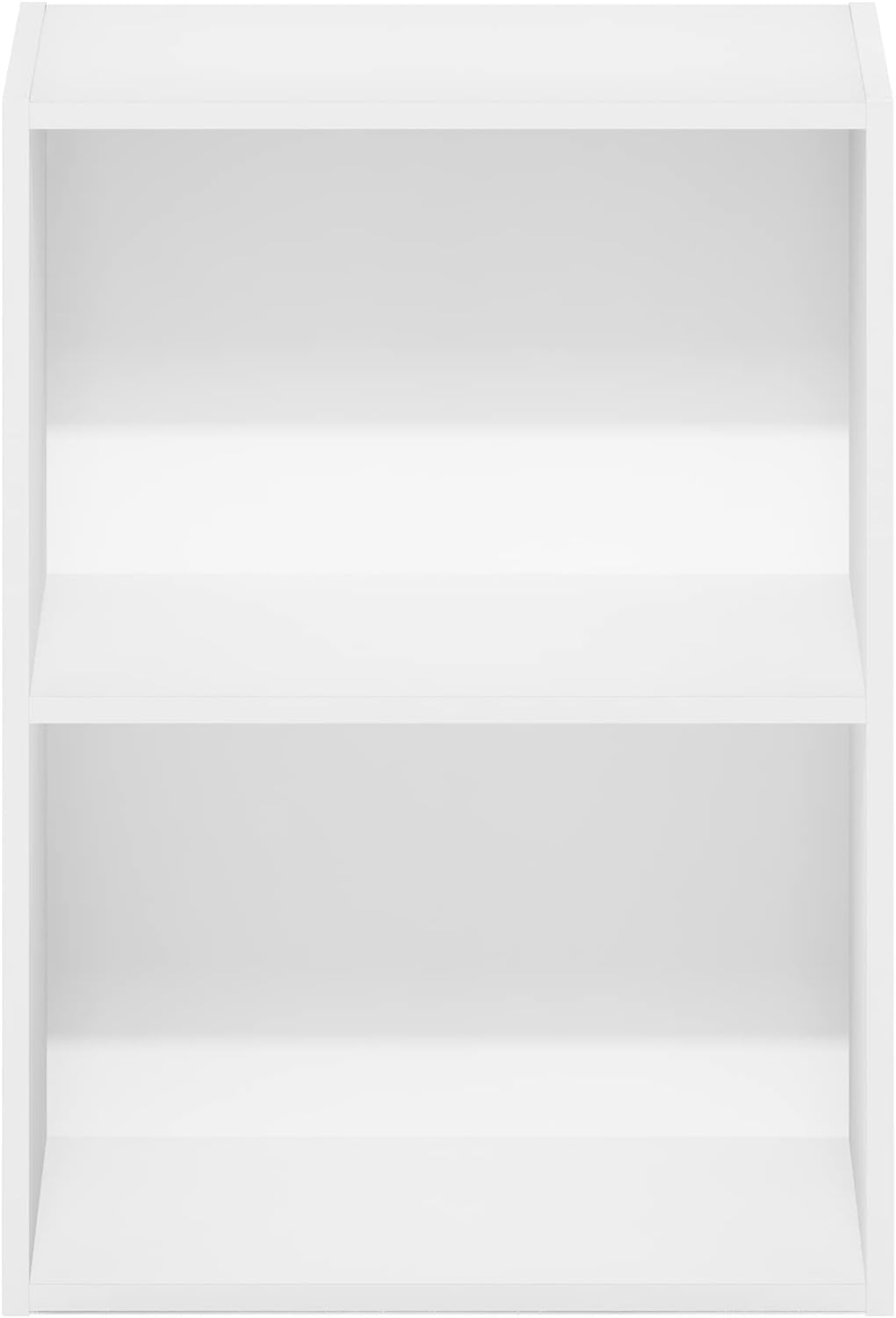 Furinno Luder Bücherregal 23.7(D) x 39.5(W) x 53.9(H) cm Weiss, 23.7(D) x 39.5(W) x 53.9(H) cm Weiss