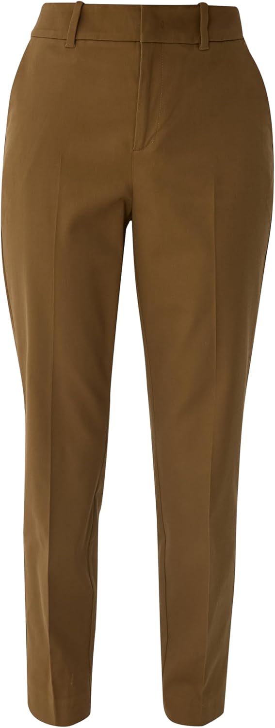 s.Oliver Damen Hosen 7/8, Regular Fit 36 Grün, 36 Grün
