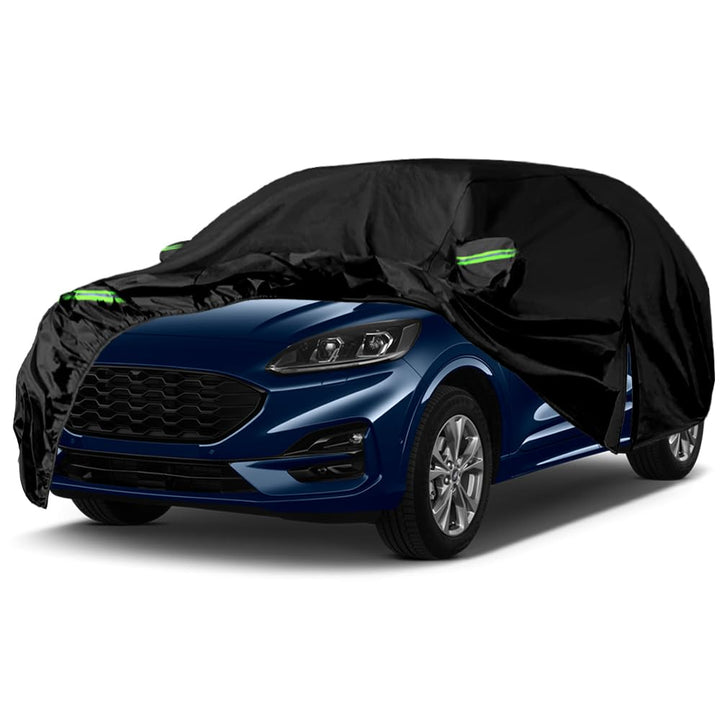 Autoabdeckung Wasserdicht Kompatibel mit Ford Kuga 2008-2024, Atmungsaktiv Vollgarage Autoplane für