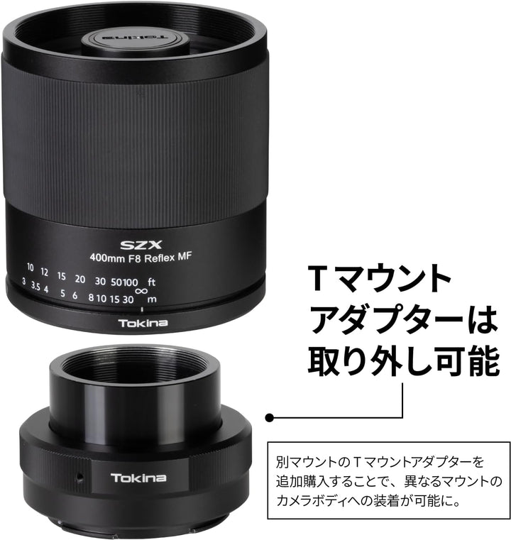 Tokina SZX 400mm F8 MF Micro 4/3 Mount Black