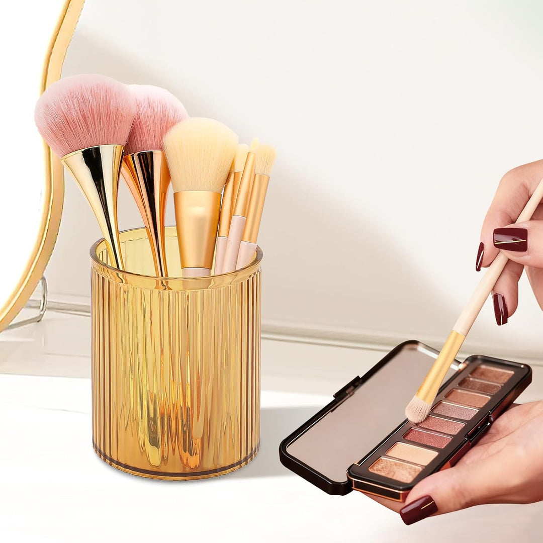 DASITON Make Up Kosmetik Organizer, Acryl Make Up Pinsel Organizer Pinselhalter Kosmetik Aufbewahrun