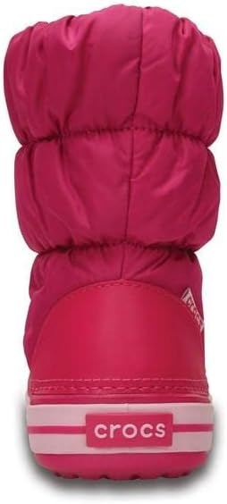 Crocs Winter Puff Boot Kids, Unisex - Kinder Schneestiefel, Pink (Candy Pink), 22/23 EU