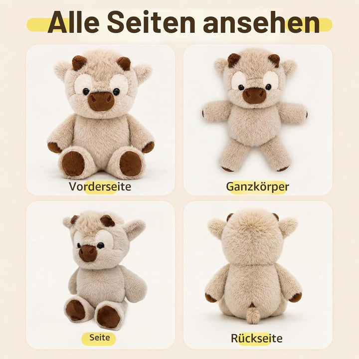 Kuh Kuscheltier,Plüschtier Kuh 45cm,Laufendes Kuscheltier,Running Cow Plush,Kuscheltiere Plüschtier