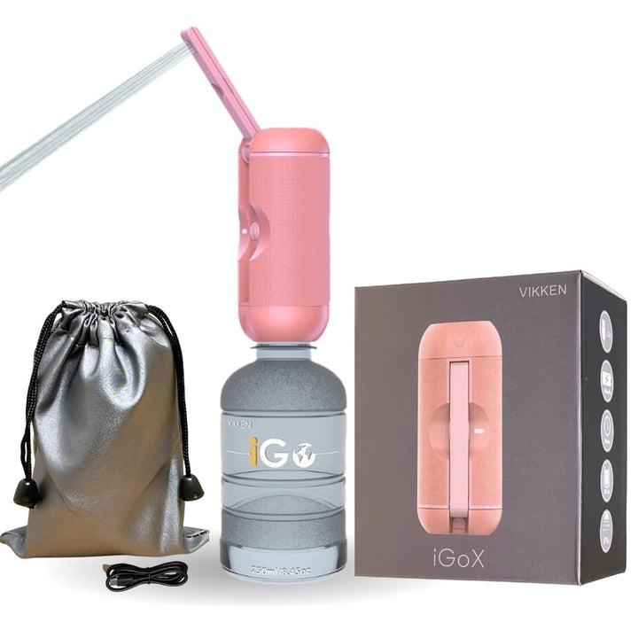 VIKKEN® 250ml iGo-X Portable Travel Bidet USB-Type C Electric Rechargeable Mobile Handheld Water Spr