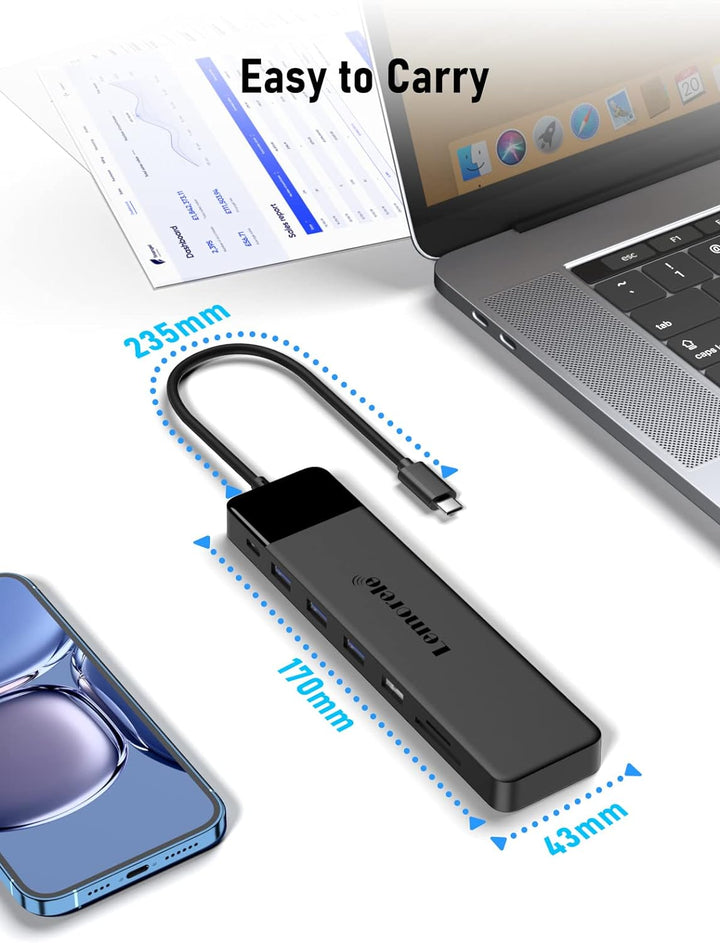 𝟐𝟎𝟐𝟒 𝐔𝐩𝐠𝐫𝐚𝐝𝐞 Docking Station USB C Hub 3*Display- 14 in 1, Lemorele USB C Dock 2 HDMI Adapter 4K, 3
