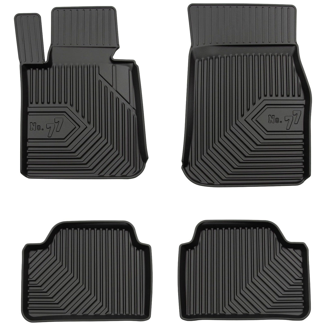 SMK Gummimatten Auto fussmatten Satz für BMW 1er F20 2011-2019 Erleben Sie einen neuen Standard des