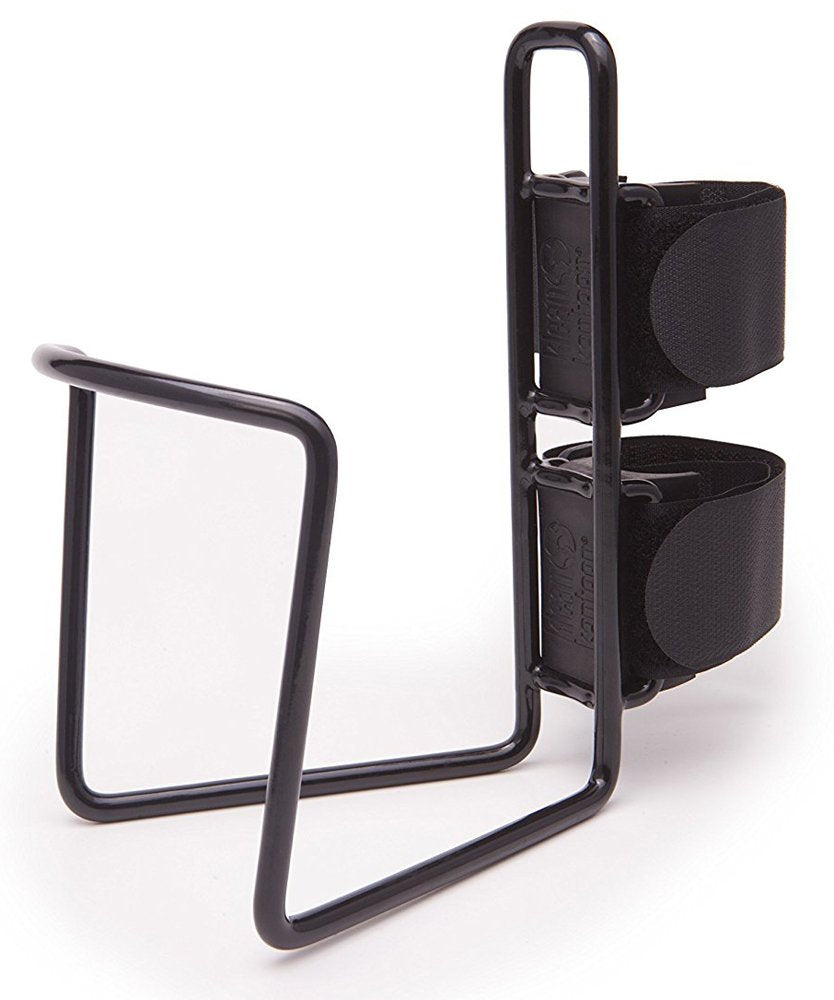 Klean Kanteen Coated Steel Quick Cage Flaschenhalter Fahrrad, Kunststoff, Schwarz, One Size