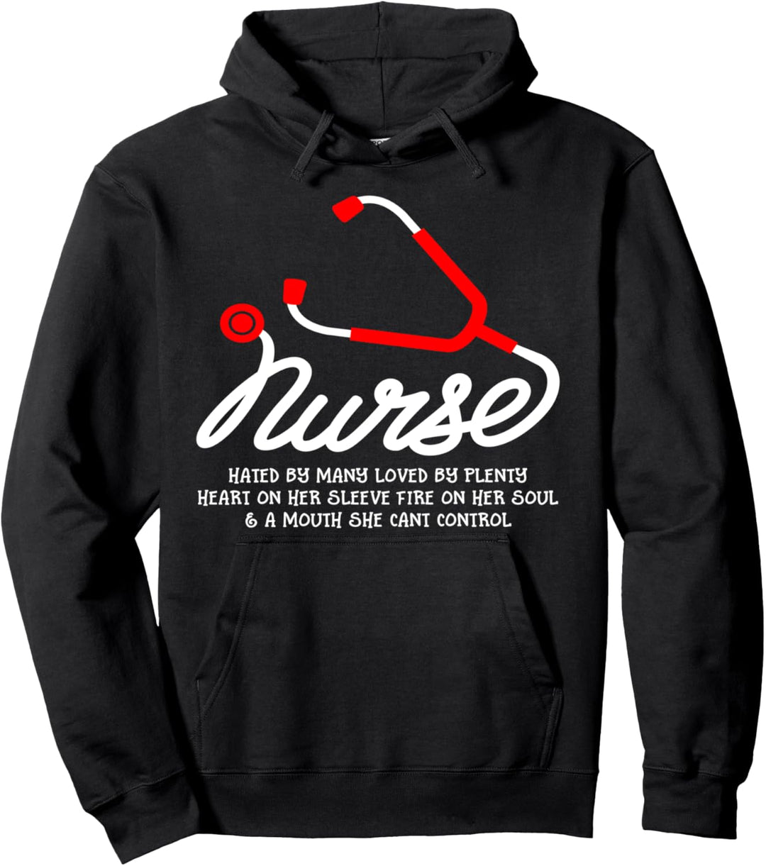 Lustige Krankenpflege Karriere Niedliche Krankenschwester Pullover Hoodie