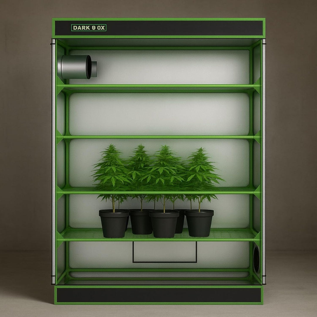 Weedness Dark Box Grow-Box für Indoor-Zucht 120x40x200 cm Propagator - Zuchtzelt Growschrank Growzel