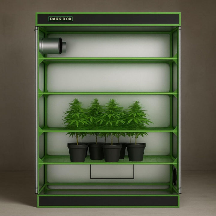 Weedness Dark Box Grow-Box für Indoor-Zucht 120x40x200 cm Propagator - Zuchtzelt Growschrank Growzel