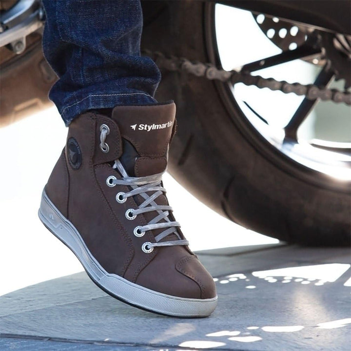 STYLMARTIN Marshall urban sneakers in braun grosse 42 EU Braun, 42 EU Braun