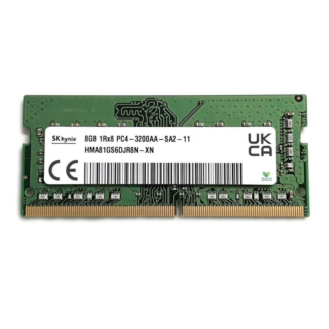 SK Hynix 8GB SODIMM DDR4 3200 PC4 1Rx8 HMA81GS6DJR8N-XN SO-DIMM Laptop RAM Speicher für Dell HP Leno