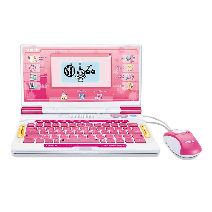 VTech Genius XL Ordi, zweisprachig, Rosa