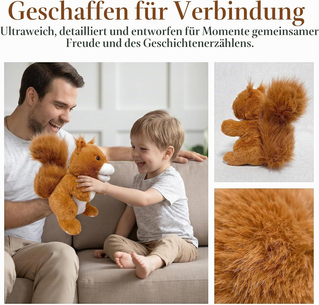 2026 Tierhandpuppen für Kinder,Kleinkind enthält Wolf,Tiger,Löwe,AFFE und bewegliche offene Münder,p