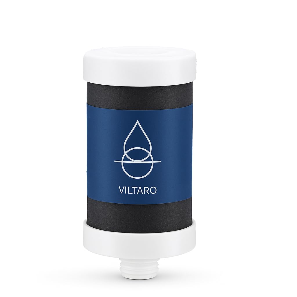 VILTARO® Wasserfilter Kartusche mit Kalkschutz | Filterkartusche für Wasserfilter Wasserhahn | Wasse