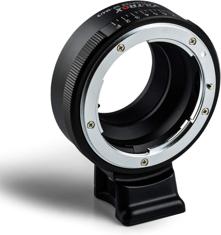 Viltrox Manueller Fokus Adapter NF-M4/3 Objektivadapter für Nikon G/F/AI/S/D Serie Objektiv auf M4/3