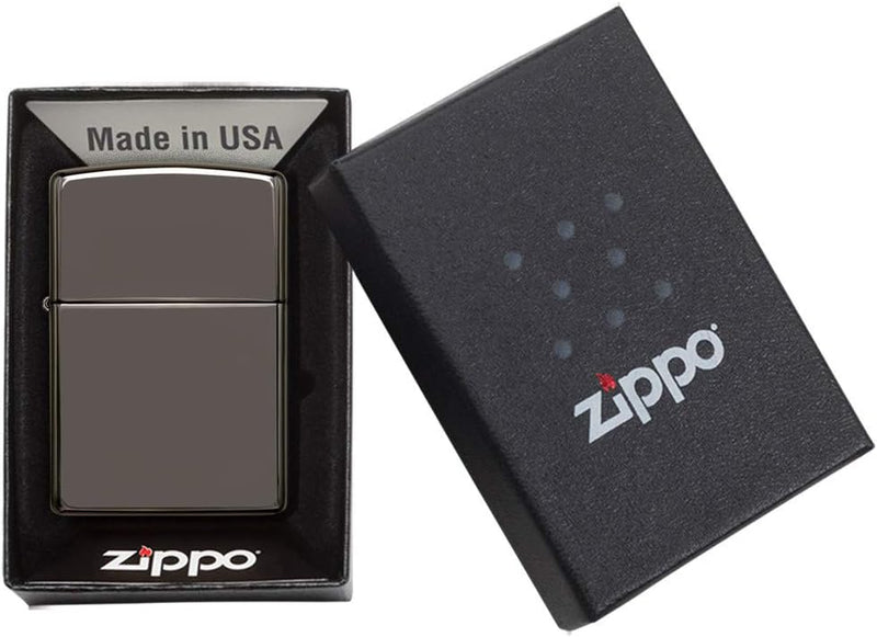 Zippo 150 205 Money Tree Feuerzeug, Messing, Black Ice, 1 x 3,5 x 5,5 cm 1 x 3,5 x 5,5 cm Black Ice,