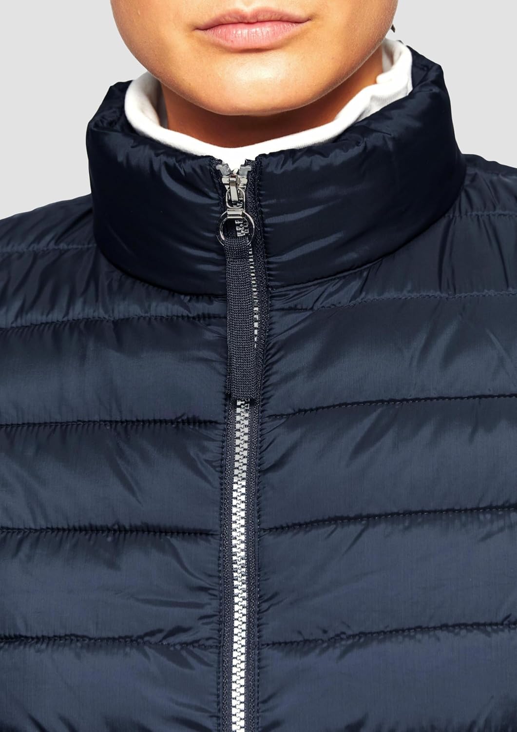 s.Oliver Herren Steppjacke – Slim Fit, leicht wattiert, Stehkragen – Für Outdoor, Übergangszeit & Ci