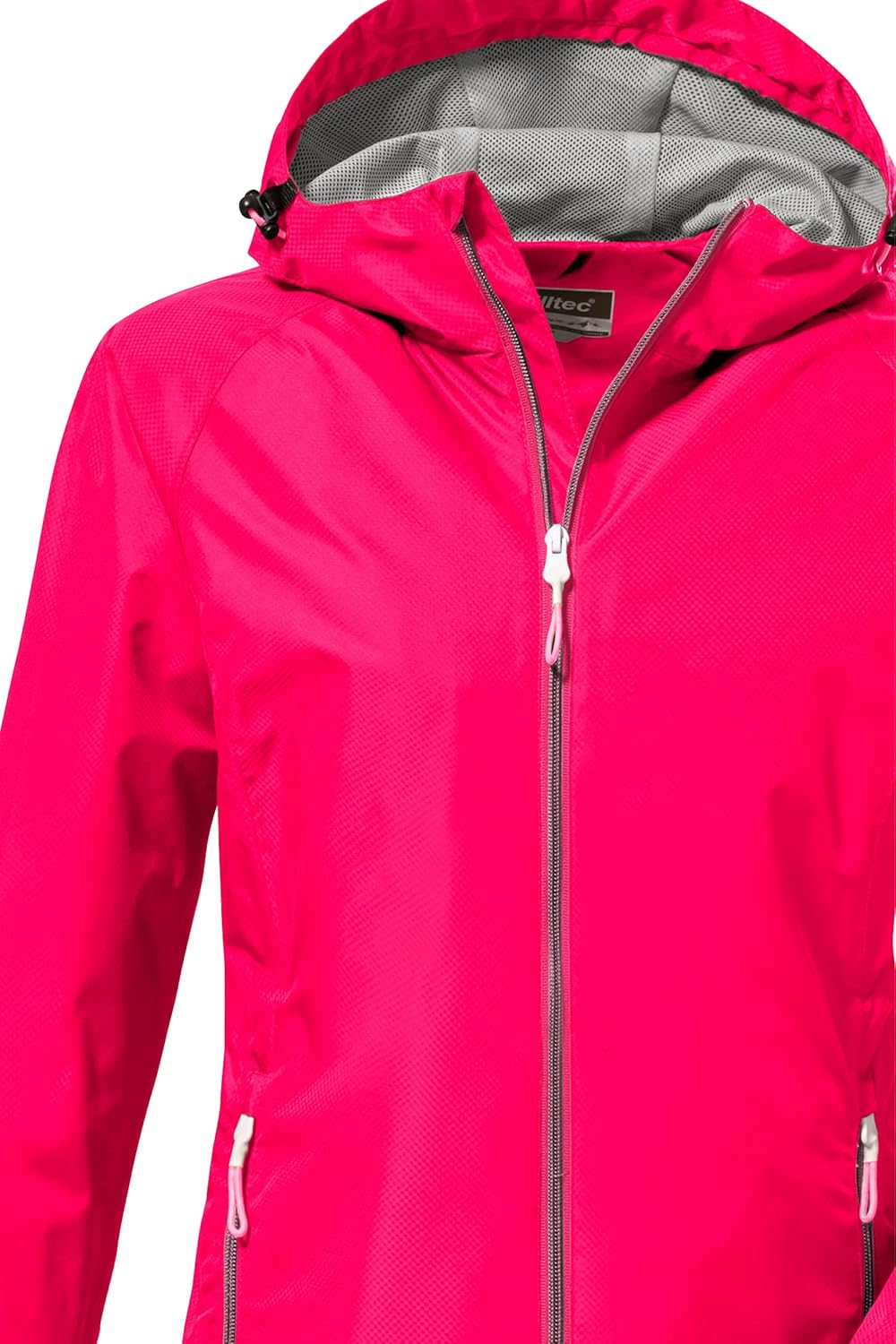 Killtec Damen Kos 15 Wmn Jckt Funktionsjacke mit Kapuze, packbar 40 rose, 40 rose
