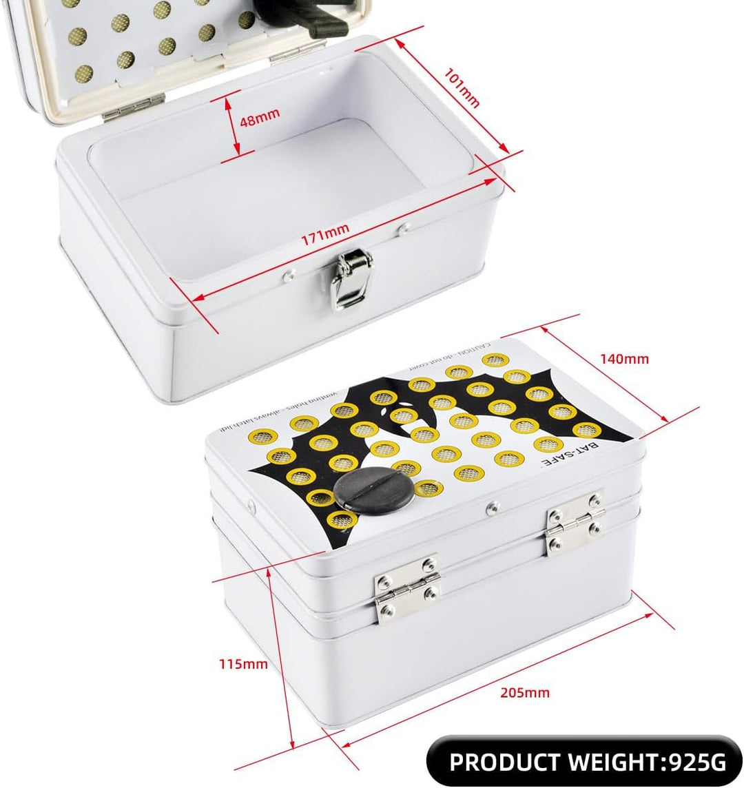 Bat-Safe Lipo-Lithium Battery Charging Safe Box Mini Size