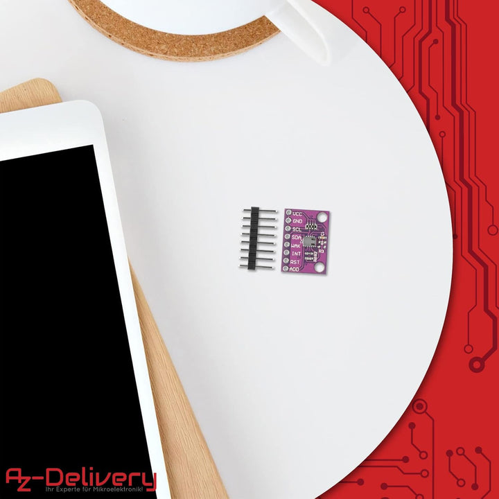 AZDelivery 5 x Kohlendioxid-Gassensor Metalloxid Sensor mit hochempfindlichem On-Board-Detektionssen