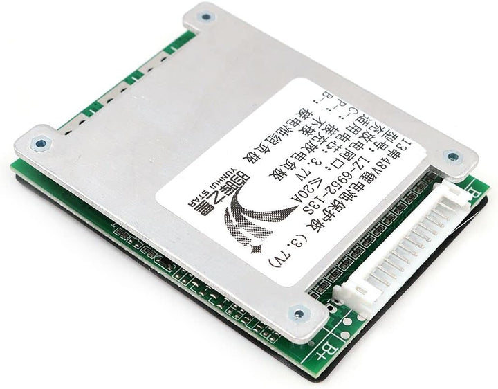 DollaTek 48V 20A 13Series BMS PCB Protection Board mit Balancing für Li-Ion Cell 18650 Battery