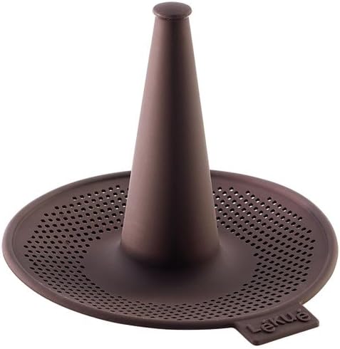 Lékué Bagels, Silikon, braun; 10,3 cm; 6 Stück, Braun