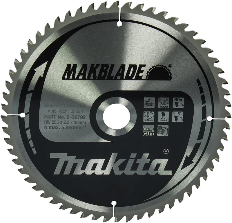 Makita Makblade Saegeblatt, 255 x 30 mm, 60Z, B-32792