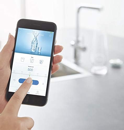 GROHE Blue Home - Starter Kit (C- Auslauf, 3 gefilterte und gekühlte Wasserarten, Schwenkbereich 360