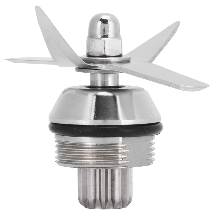 Mixer-Messer-Ersatz für Mixer-Ersatzteile, Edelstahl-Messermontage Passend für 32oz 64oz Behälter