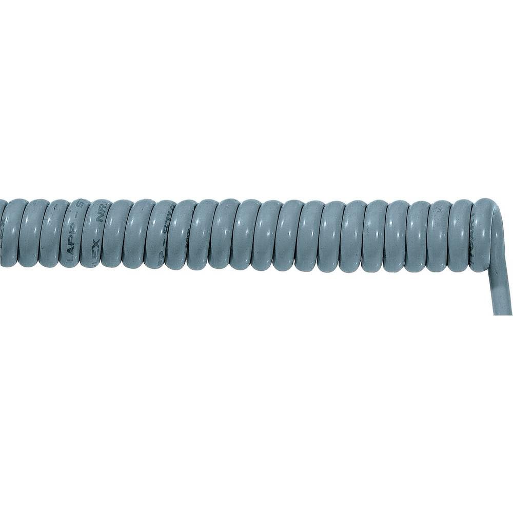 LAPP 70002636 Spiralkabel ÖLFLEX® Spiral 400 P 1500 mm / 4500 mm 4 G 0.75 mm² Grau 1 St.