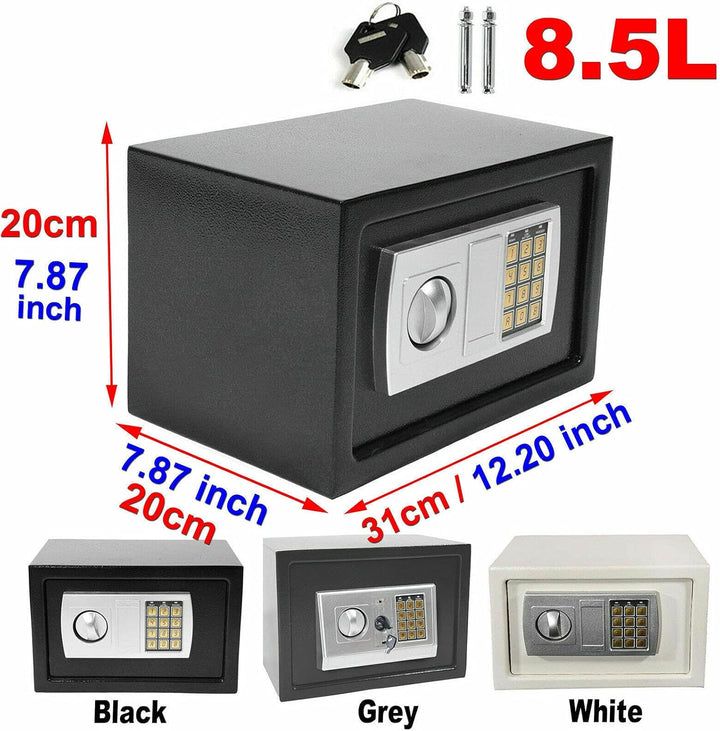 Tresor Feuerfest Wandtresor Möbeltresor Elektronischer Safe Klein Wandsafe Mini Tresor Stahlsafe Min