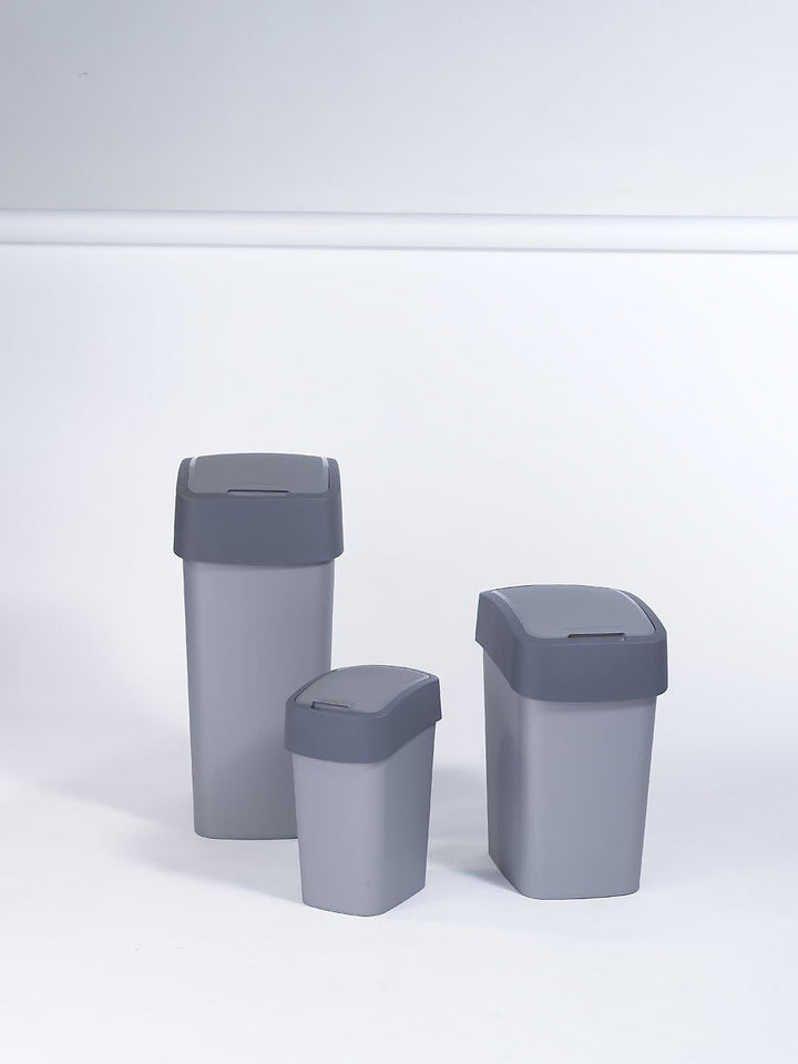 CURVER Abfalleimer „FLIP Bin“ 50L 29.4x37.6x65.3 Einheitsgrösse, 29.4x37.6x65.3 Einheitsgrösse