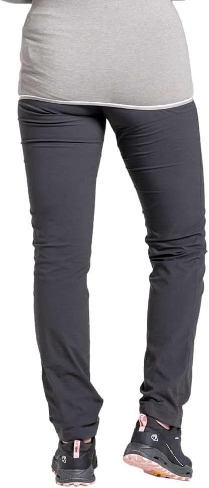 Craghoppers Damen Outdoorhose NosiLife 12 - Regular Holzkohle, 12 - Regular Holzkohle