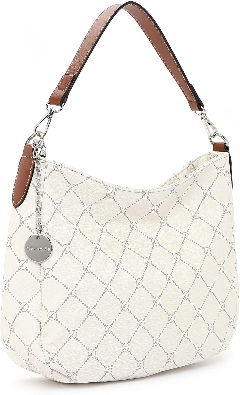 Tamaris Beutel TAS Anastasia 30901 Damen Handtaschen Print ecru 320, Ecru