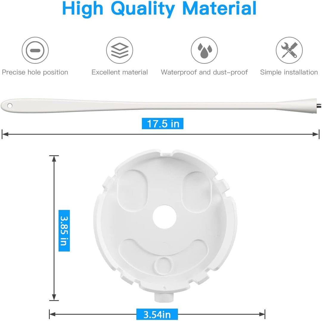 BECEMURU Vielseitige Flexible Drehhalterung mit 1/4 Schraubanschluss Dock Kompatibel mit Philips Ave