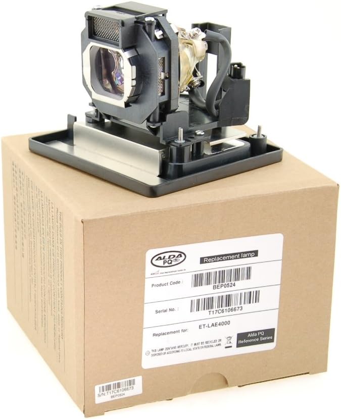 Alda PQ Referenz, Beamer Lampe kompatibel mit PANASONIC ET-LAE4000,PT-AE4000, PT-AE4000U Projektoren