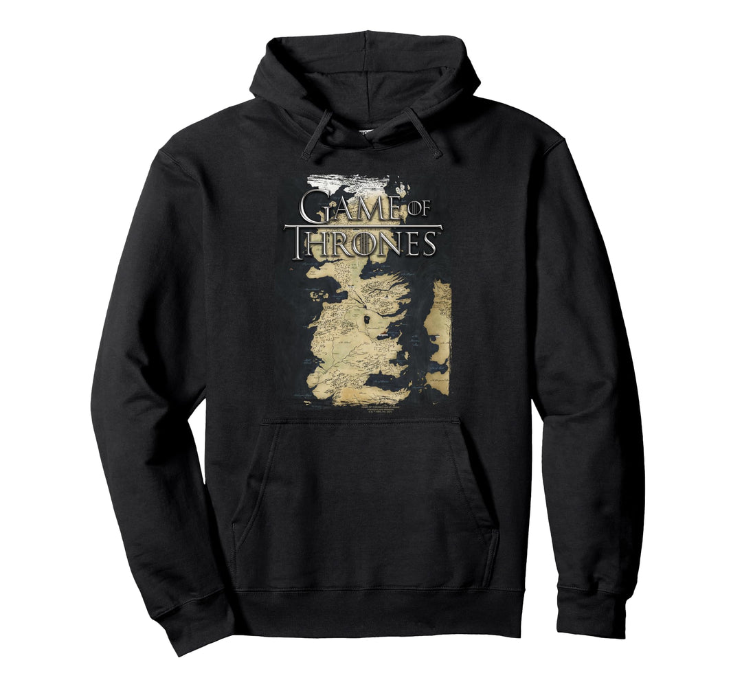 Game of Thrones Series Map Pullover Hoodie