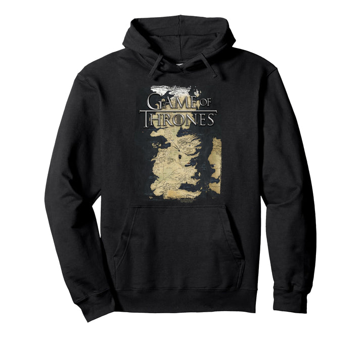 Game of Thrones Series Map Pullover Hoodie