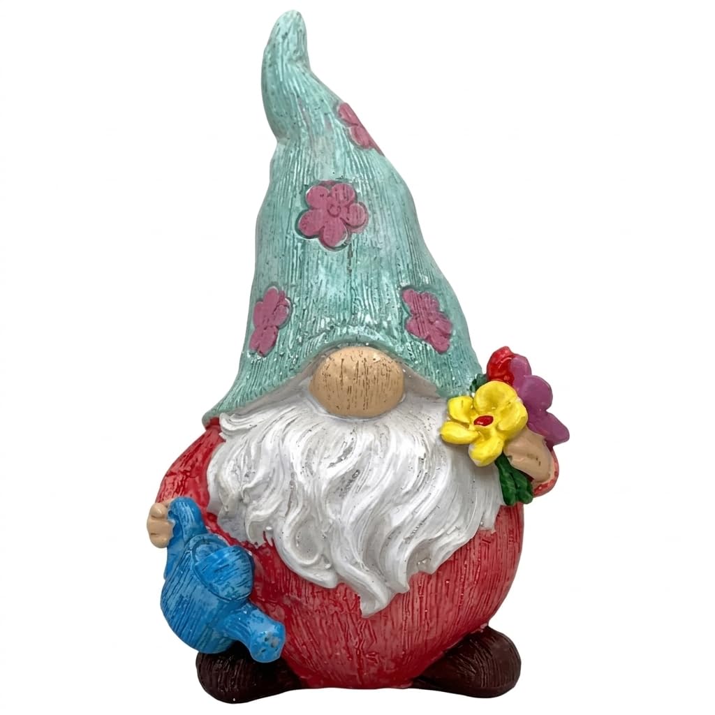 MIJOMA Gartenzwerg Gartengnom GNOME Dwarf Garten Dekoration Gartendeko Wichtel Zwerg für den Garten