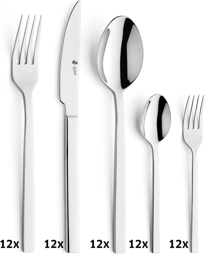 Paul Wirths Besteckset 60-teilig, Edge